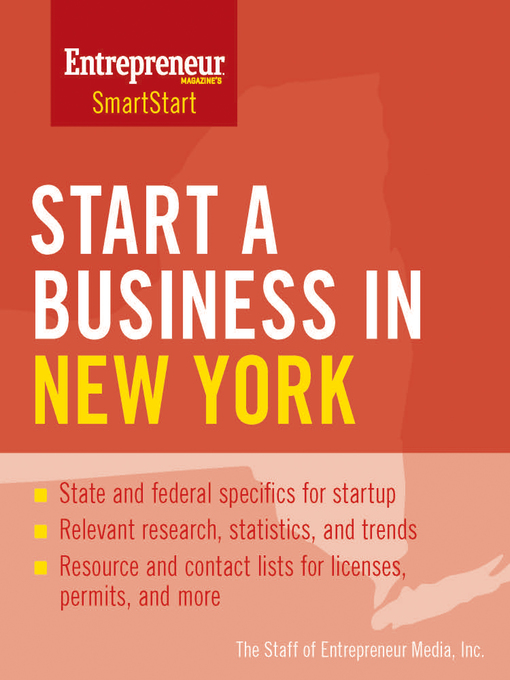Title details for Start a Business in New York by The Staff of Entrepreneur Media - Available
